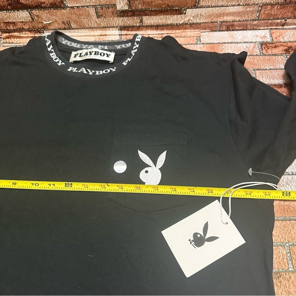 Playboy Black Men's Sweater - Picture 8 of 10